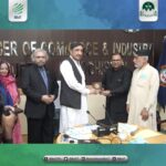 CEO Saeed Ahmed Sarparah Presenting Souvenir to Vice President Quetta Chamber of Commerce & Industry  Mr Abdullah Achakzai.