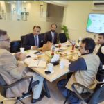 Chief Secretary Balochistan Mr. Abdul Aziz Uqali visited our Karachi office where CEO Mr. Saeed Sarparah briefed him on our progress & investment potential. SMBR Mr. Roshan Ali Shiekh, Secretary Industries Abid Saleem Qurashi & Regional Director Mr. Liaqat also Participated.