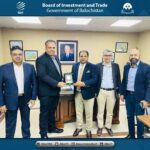 BBoIT CEO Saeed Ahmed met US-based delegation Mr. Rasim Bokhari, CEO of Digi rocx, Mr Asaad Hakeem CEO of SARC MediQ, & ayub ghauri NETSOLTech. The delegation expressed their interest to invest in the health sector of Balochistan.